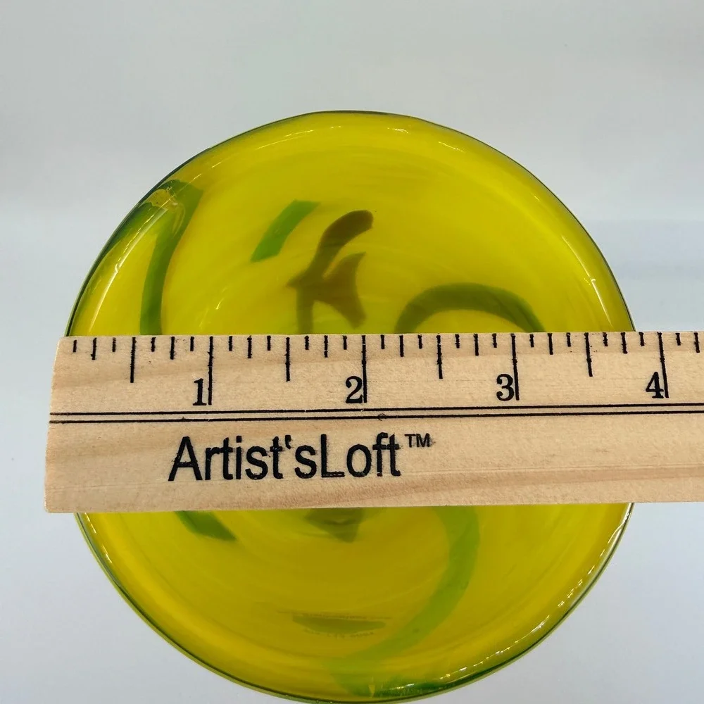 HTF Blenko 2704 Opaque Cylinder Vase Double Signed Richard Blenko 2005 - Picture 11 of 11